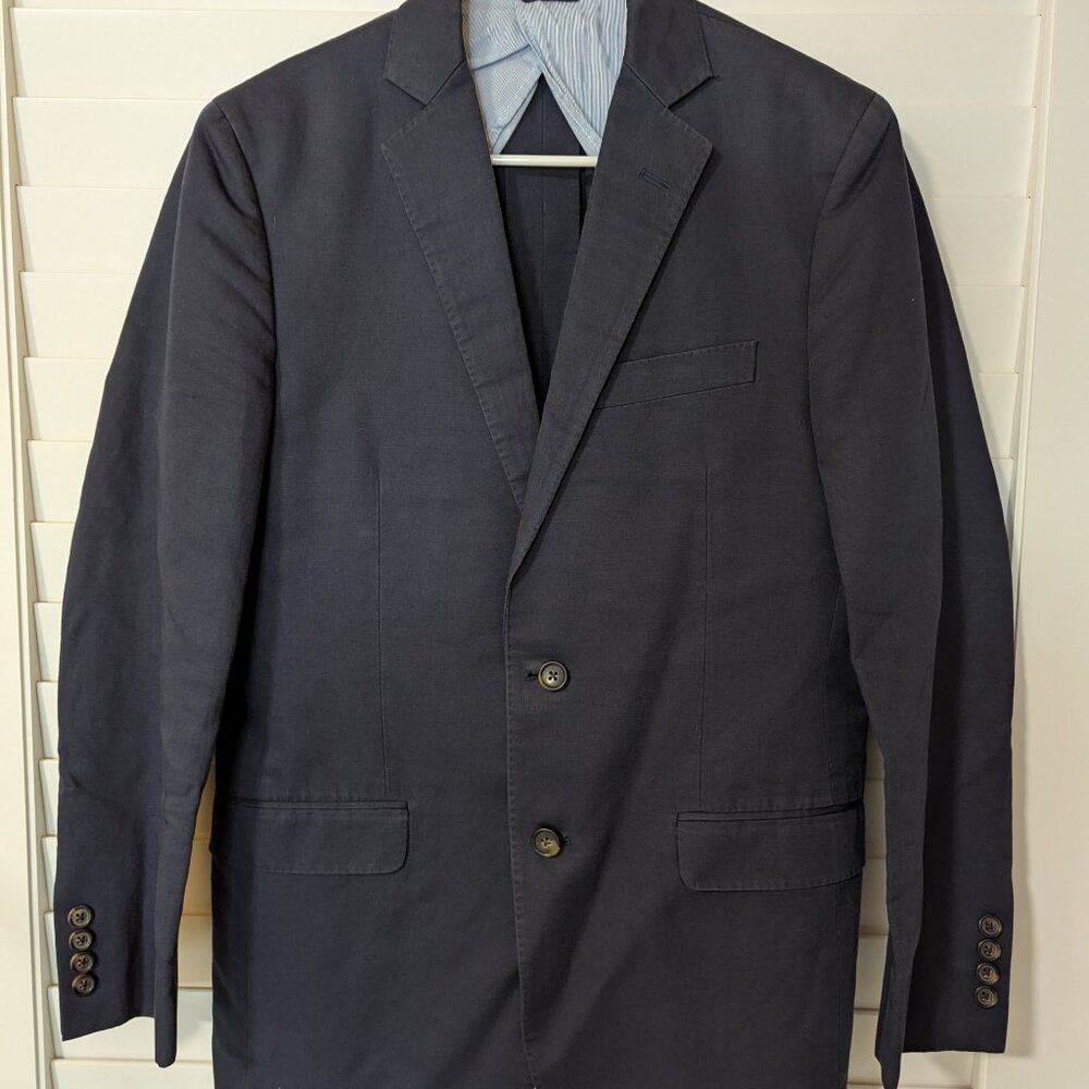 Brooks Brother's | Fitzgerald Navy Blue Sport Coat | 38R